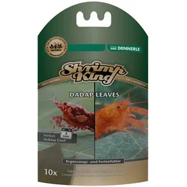 Dennerle Ferienfutter Shrimp King Dadap Leaves 10 Stück