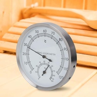 Fendysey Dampf-Thermometer Hygrometer für Saunazimmer, Sauna-Thermometer, Hygrometer, 2-in-1-Thermo-Hygrometer, Innenthermo-Hygrometer, zur Überprüfung der Luftfeuchtigkeit im Sauna