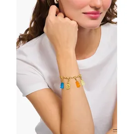 Thomas Sabo Charm Goldbär Orange 2186-413-8