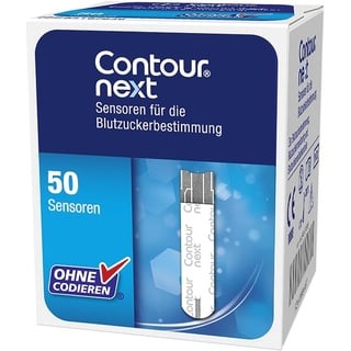 Ascensia Diabetes Care Contour Next Sensoren Teststreifen 50 St.