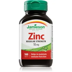 Jamieson Zinc 10mg Tabletten zur Unterstützung des Immunsystems, für schöne Haut und Haare sowie gesunde Zähne 100 TABL
