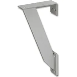 Konsole RAB schräg 50 x 10 mm, Höhe 322, 5 mm, Tiefe 154 mm, Aluminium eloxiert