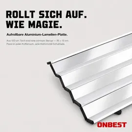 onbest Klapptisch Norderney Silber