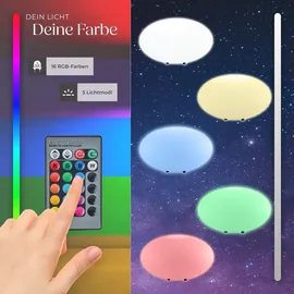 Tectake tectake® Kugelleuchte, mit LED-Beleuchtung, 12 W, inklusive Erdspieß