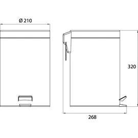 EMCO System 2 5 l Silber