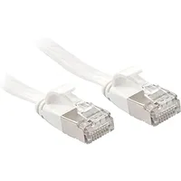 Lindy 47541 RJ45 Netzwerkkabel, Patchkabel CAT 6a U/FTP Flachband-Netzwerkkabel,