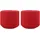 vidaXL Seil 2 pcs Rot Baumwolle