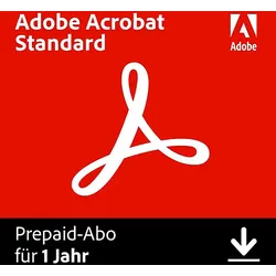 Adobe Acrobat Standard 2020 1 Jahr Subscription Windows - [Multiplattform]