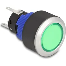 DeLock Drucktaster vorstehend Led Anzeige 5 x Lötanschluss Taster flach