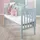 roba Beistellbett 2in1 safe asleep® mit Matratze - Mesh Barriere - - Komplettes Anstellbett - Bett Set für Babys - Holz taupe