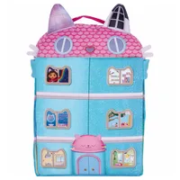 Schmidt Spiele Gabby's Dollhouse, Puppenhaus mit 3 Figuren und Lift, 41 cm