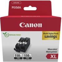 Canon PGI-550XL BK Twin pack