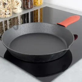 VILDE Gusseisenpfanne Grillpfanne 30 cm