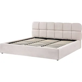 Beliani Baston 180 x 200 cm Hellbeige