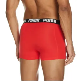 Puma Basic Boxer red/black S 2er Pack