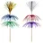 Papstar Deko-Picker 18 cm 100 St. Farbig sortiert