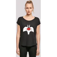 F4NT4STIC Long Cut T-Shirt Looney Tunes Sylvester Big in