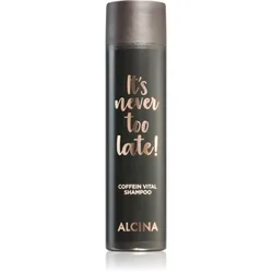 Alcina It's never too late! Koffein Shampoo zur Stärkung der Haare 250 ml