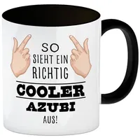 Speecheese So sieht ein richtig cooler Azubi aus Kaffeebecher