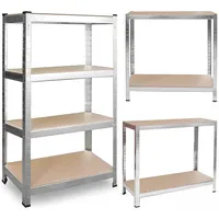 OEM Lagerregal aus Metall 150 x 75 x 30 Plonos 470000