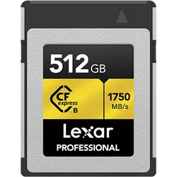 Lexar CFexpress Professional Gold Serie 512GB Typ B (1750/1500 MB/s)