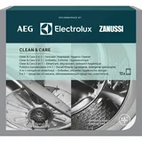 AEG M3GCP400 9029799195 Clean and Care - für Waschmaschine und Geschirrspüler (Inhalt 12 Stück) 3‐in‐1 Reinigung und Pflege Entfettungs-, Entkalkungs- und Hygienemittel