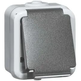 Peha Schuko-Steckdose 1-fach Grau 1 St.
