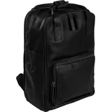 The Chesterfield Brand Belford Business-Rucksack Leder 40 cm Laptopfach schwarz
