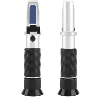 Brix Refraktometer Tragbare Professionelle 0~20% Brix Refraktometer Hohe genauigkeit Handbier Fruchtsaft Zucker Tester Meter