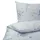 Beliani Evergreen Floral Hellblau 135 x 200 cm + 80 x 80 cm