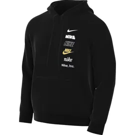 Nike Hoodie Schwarz M