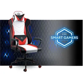 Sofotel Miss Fortune Gaming-Stuhl Schwarz/Rot/Weiß