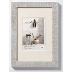 walther + design Home Holz Bilderrahmen 13x18 cm HELLGRAU