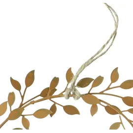 Frank-Flechtwaren Hänger Blätterkranz 2er Set Ø Braun