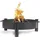 Cook King Feuerschale Haiti Ø 30 cm Schwarz