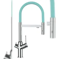 VIZIO BOD 3 Wege Wasserhahn Einhebelmischer Türkis