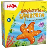 HABA 2012229001 - Seebastian Seestern, Würfeln, Angeln, Freunde fangen, Angelspiel