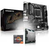 Memory PC Aufrüst-Kit Bundle Ryzen 7 7800X3D 8X 5.0 GHz Prozessor, 32 GB DDR5, GIGABYTE A620M H Mainboard (Komplett fertig zusammengebaut inkl. Bios Update und Funktionskontrolle)