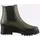 Heine Stiefelette in khaki-schwarz | Gr.: 38