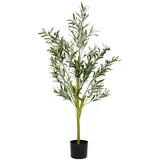 vidaXL Olivenbaum Künstlich 450 Blätter 120 cm Grün