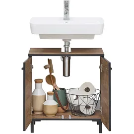 Pelipal Waschbeckenunterschrank 60 x 53 x 33 cm Eiche