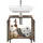 Pelipal Waschbeckenunterschrank 60 x 53 x 33 cm Eiche