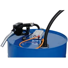 Cemo GmbH CEMO Elektropumpe Diesel, Netzgerät 230V, 4m Schlauch, Zapfventil