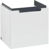 Villeroy & Boch Subway 2.0 Waschtischunterschrank A68410MS 44x42x35,2cm, 1 Auszug, Griff chrom, Weiß matt