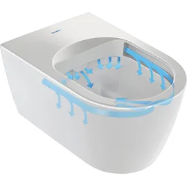 Duravit SensoWash Starck f Pro Kompakt Dusch-WC mit WC-Sitz Weiß HygieneGlaze