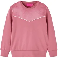 vidaXL Sweatshirt Raspberry 128