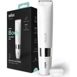 Elektrischer Epilierer Braun BS1000 Weiß Unisex Sanft
