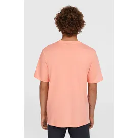 O'Neill T-Shirt O'NEILL "JACK O'NEILL MUIR T-SHIRT", Herren, Gr. S, coral pop, Obermaterial: 100% Baumwolle, Rundhals, Shirts T-Shirt, normale Passform, sportlicher Stil, aus atmungsaktiver Baumwolle