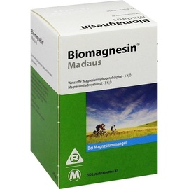 Meda Pharma GmbH & Co. KG Biomagnesin Madaus Lutschtabletten 200 St.