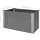 vidaXL Garten-Hochbeet WPC 100 x 50 x 54 cm Grau